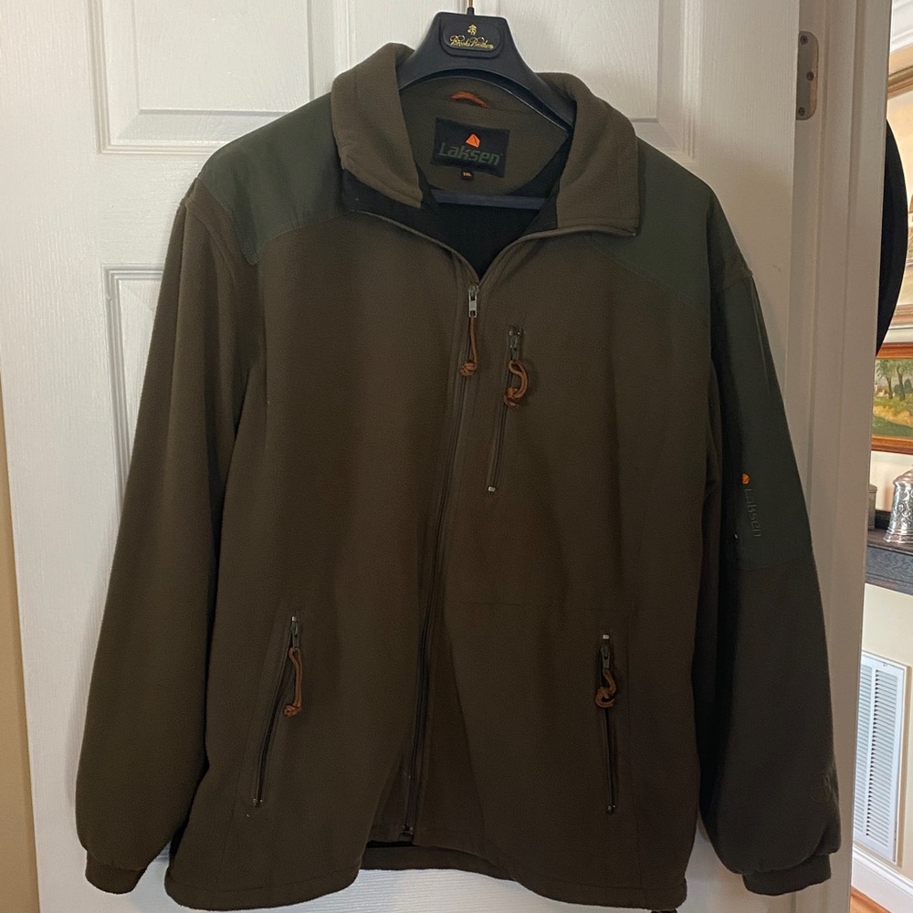 Laksen Men's Olive Green Jacket and pant set